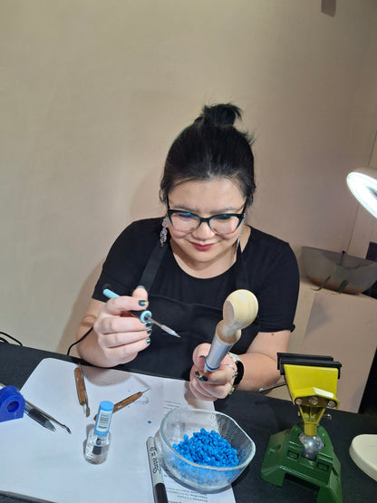 Lost Wax Casting: Free-Flow Wax Modelling with Stone-in-Place Techniques +Polish & Finish Part 1