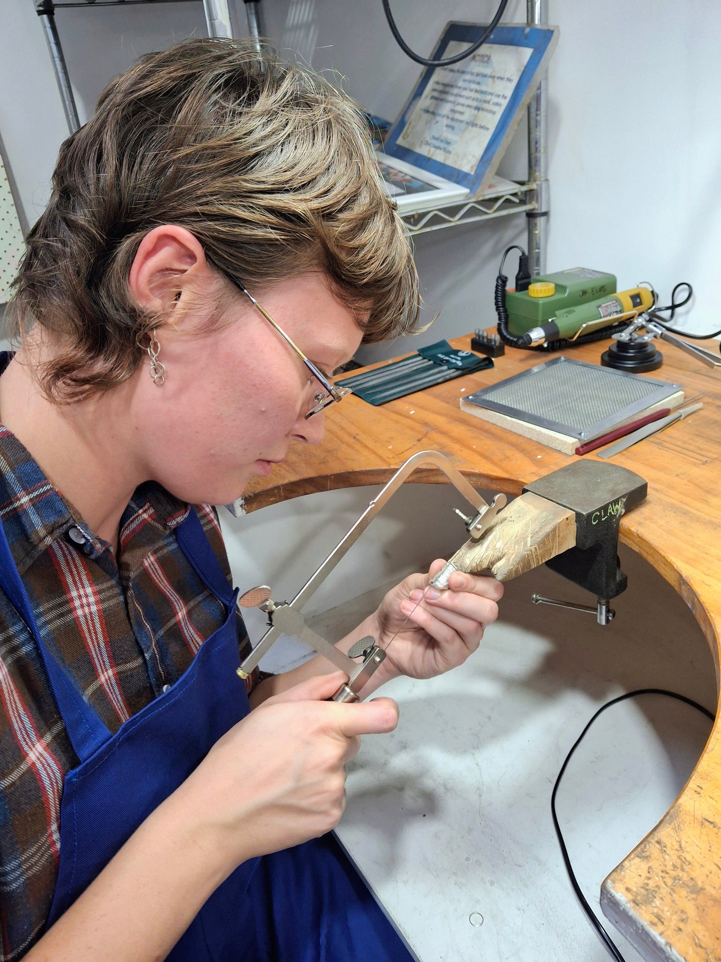 Advanced Soldering Workshop: Chain Bracelet with Custom S-Clasp (Private one-on-one lesson)