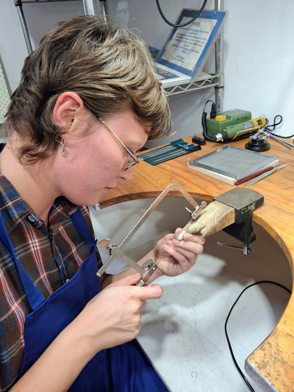 Advanced Soldering Workshop: Chain Bracelet with Custom S-Clasp (Private one-on-one lesson)