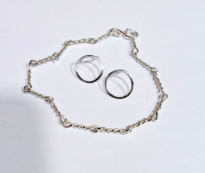 Advanced Soldering Workshop: Chain Bracelet with Custom S-Clasp (Private one-on-one lesson)