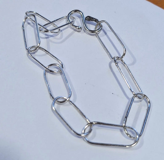 Advanced Soldering Workshop: Chain Bracelet with Custom S-Clasp (Private one-on-one lesson)