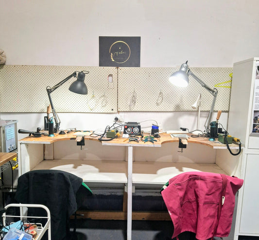 Basic Ring Making Class: Silver Stacking Rings (Private one-on-one lesson)