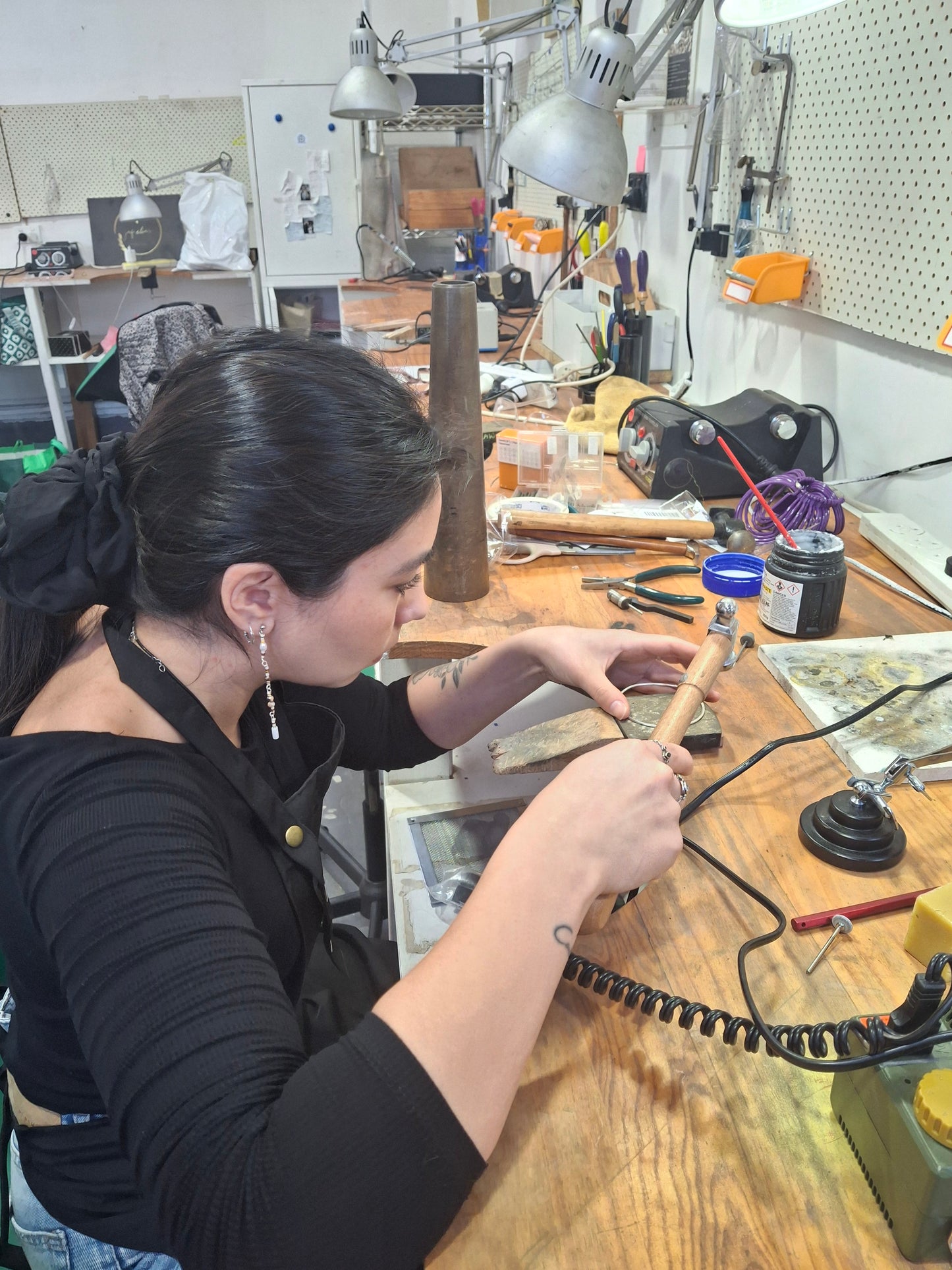Beginners Silver Bangle Workshop (Private one-on-one lesson)