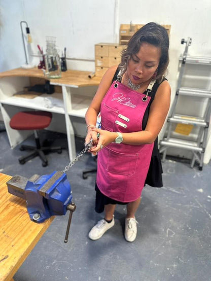 Advanced Soldering Workshop: Chain Bracelet with Custom S-Clasp (Private one-on-one lesson)